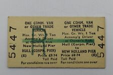Railway ticket one for sale  REDCAR