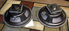 (2) Extra Nice Vintage 1970(?) PEAVEY SPEAKER 12" 121620PA 16ohms 121620 for sale  Shipping to South Africa