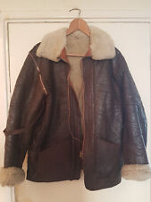 Brown leather flying for sale  NOTTINGHAM