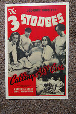 three stooges poster for sale  Augusta