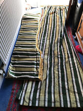 Curtains green gold for sale  HELENSBURGH