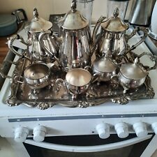 7silver plated tea for sale  BRIGG