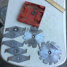 Craftsman Kromedge Grover And Dado Cutters  6 Inch 9-3248, 1/2: Hole 7 PIECE SET for sale  Fresno