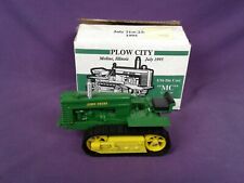 Vintage John Deere MC Crawler Tractor Plow City 1995 1:16 Toy Tractor SpecCast for sale  Shipping to Canada