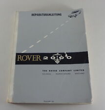 Werkstatthandbuch rover 2000 gebraucht kaufen  Jever