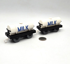 Trackmaster Thomas & Friends Train Tank Engine - TOMY - Milk Tanker Lot x2 for sale  Shipping to South Africa