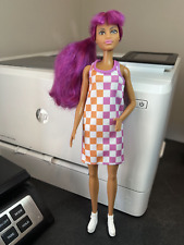 Boneca Barbie Fashionista Carreira Cabelo Roxo AA comprar usado  Enviando para Brazil