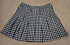 black white tartan skirt for sale  CHELMSFORD