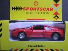 Ferrari 348TS - Shell Maisto escala 1/38 vermelha - Na caixa comprar usado  Enviando para Brazil