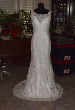 Mermaid Bridal Gown Wedding Dress SIZE 12 by ALLURE BRIDAL STYLE 2960 for sale  Shipping to South Africa