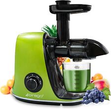 Fruit/Veg Juicer Machine Masticating, Two Speed, Quiet, Easy to Clean, BPA-Free for sale  Shipping to South Africa