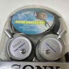 Fones de ouvido de áudio portátil Sony MDR-NC6 cancelamento de ruído fone de ouvido prata com fio, usado comprar usado  Enviando para Brazil