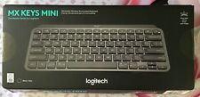 Mini teclado inalámbrico Logitech MX Keys (negro), inglés - EE. UU. segunda mano  Embacar hacia Argentina