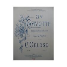 Geloso gavotte piano d'occasion  Blois