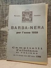 Libro 1939 barba usato  Villa Santo Stefano