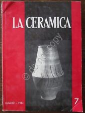 Ceramica 1961 concorso usato  Italia