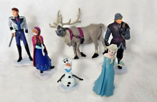 Conjunto de estatuetas Disney Frozen, usado comprar usado  Enviando para Brazil
