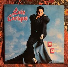 Amor y Alegría de Luis Enrique (LP VINILO) 1988 Estéreo Pop Latino DCL-10546, usado segunda mano  Embacar hacia Argentina