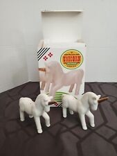 Unicorn Salt Pepper Set Porcelain Shakers Shake Dinning Table Tabletop Magic for sale  Shipping to South Africa