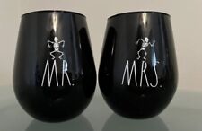 mrs wine glasses mr for sale  Sheboygan