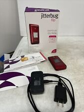 Celular Jitterbug Flip 4043S Vermelho Alcatel One Touch ÓTIMO Leste-para-Usar FUNCIONA, usado comprar usado  Enviando para Brazil