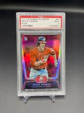 2012 Bowman Platinum Bryce Harper Ruby #56 PSA 9 for sale  Shipping to South Africa