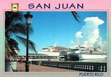 Postal vintage de cruceros San Juan Port People Puerto Rico sin publicar segunda mano  Embacar hacia Argentina