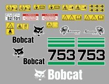 Bobcat 753 stickers d'occasion  Expédié en France