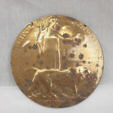 Ww1 bronze death for sale  PORTSMOUTH