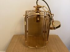 Polished brass lantern for sale  LIVERPOOL