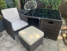 Outsunny rattan dining for sale  BLACKWOOD