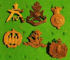 Six cap badges for sale  ATTLEBOROUGH