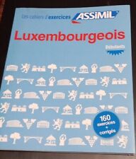 Assimil luxembourgeois cahiers d'occasion  Longwy