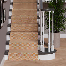 Stair carpet beige for sale  Shipping to Ireland