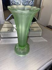 Coloured glass vase for sale  BILLERICAY