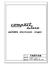Farfisa compact deluxe usato  Valle Castellana