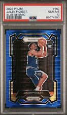 2023-24 Jalen Picket 167 Blue Seismic Prizm RC #46/99 PSA 10 GEM MINT, used for sale  Shipping to South Africa