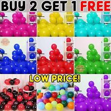 100 X Latex PLAIN BALOON BALLONS helium BALLOONS Quality Party Birthday Wedding for sale  Shipping to South Africa