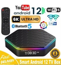 Used, Android 12.0 Smart TV Box 6K HDMI Quad Core HD 2.4G/5G WIFI Media Stream Player for sale  Shipping to South Africa