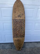 Vintage wooden surfboard for sale  Zachary