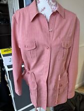 Pink safari shirt for sale  BUNGAY