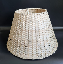 Vintage wicker woven for sale  Shipping to Ireland