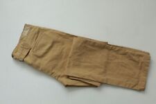 Pantalones occidentales Scully bronceado algodón pato hebilla espalda boca de rana talla 38 x 36,25 segunda mano  Embacar hacia Argentina