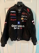 Vtg 90’s Chase Dale Earnhardt Sr #3 Leather Racing Jacket 2XL Nascar GoodWrench , used for sale  Dover