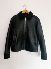 Lederjacke shearling leather gebraucht kaufen  Frankfurt