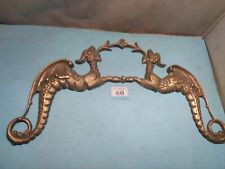 Used, Unusual Vintage Dragon Brass Plaque for sale  Shipping to South Africa