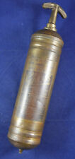 Used, VINTAGE GACOS BRASS HAND PUMP FIRE EXTINGUISHER 1959 George Angus & Co Ltd  for sale  Shipping to South Africa