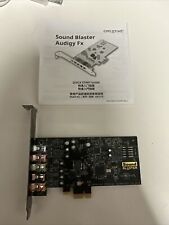 Tarjeta de sonido Creative Sound Blaster Audigy FX PCIe 5.1 SBX Pro Studio SB1570, usado segunda mano  Embacar hacia Argentina