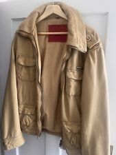 Superdry leather bomber for sale  YORK