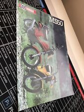 Yamaha ms50 brochure for sale  PETERBOROUGH